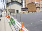 フェンス及びバリカー設置工事